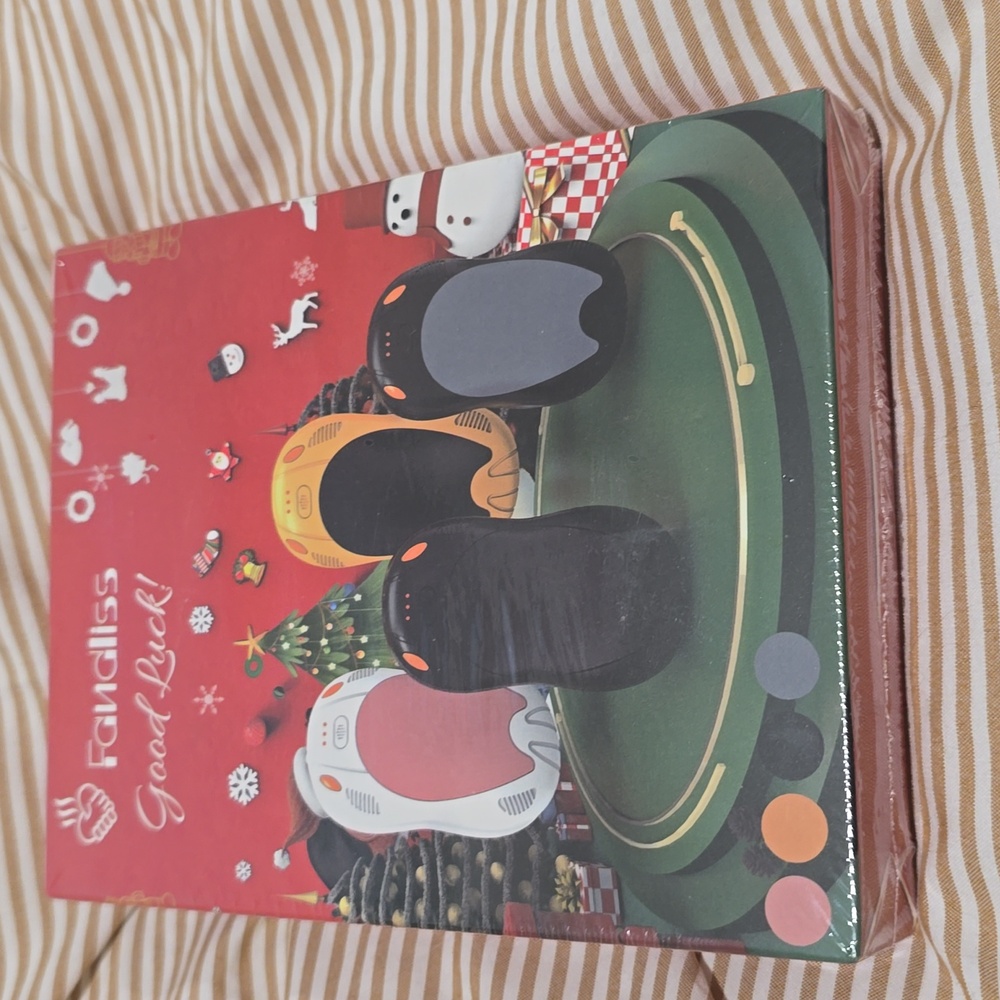 NIB, Rechargable hand warmers Black!